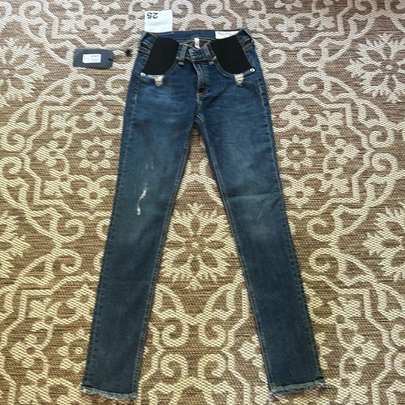 BNWT Rag and Bone Maternity Jean Sz 25 - Picture 1 of 6